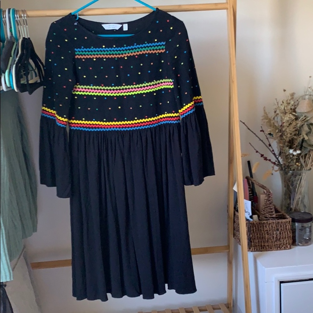Other Stories Paris Atelier Black Linen Dress